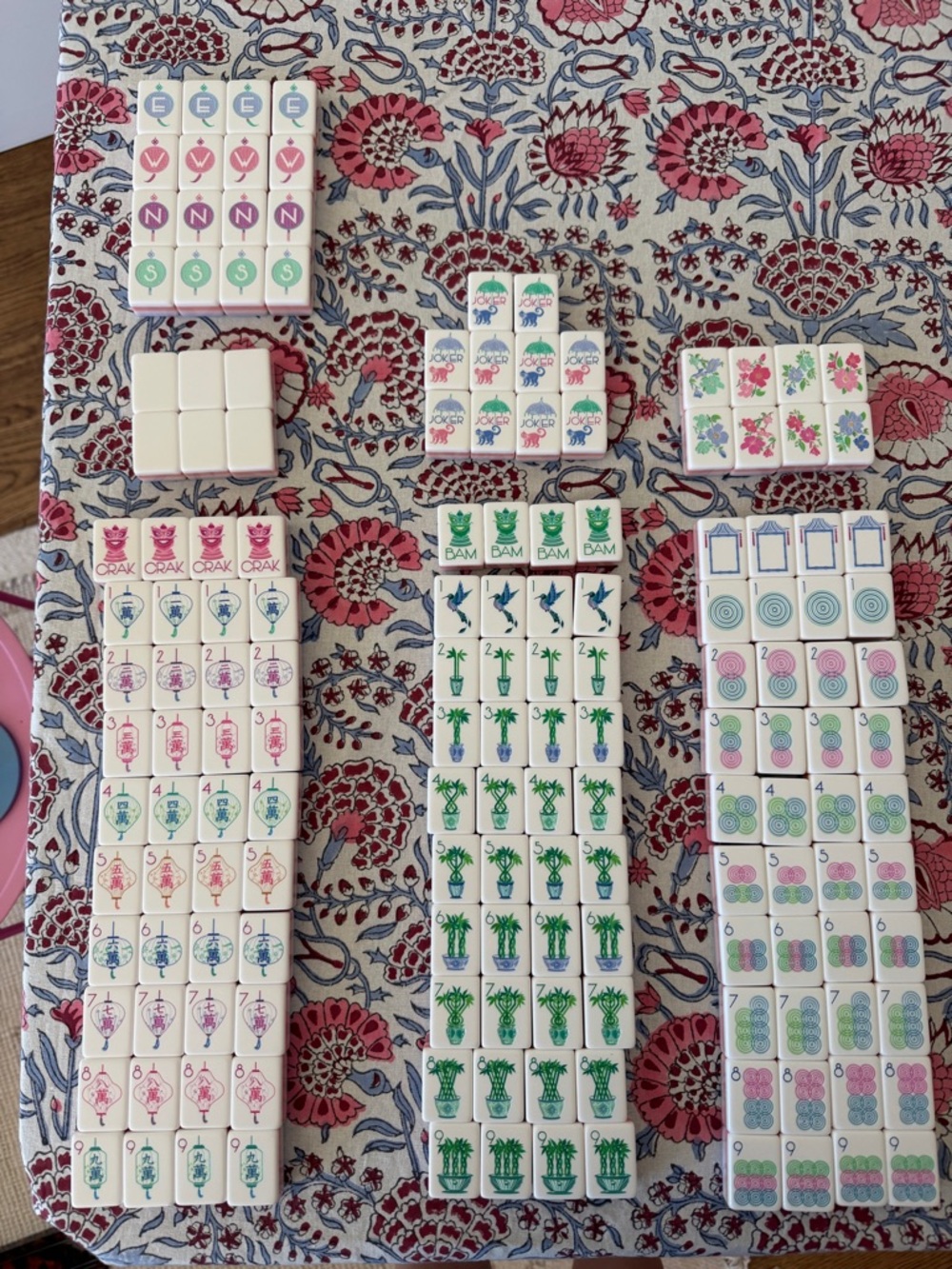 Oh My Mahjong Luminaire Tiles - Picture 2 of 12